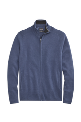Tech Merino Full-Zip Sweater