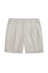 Tech Linen Pleated Short
