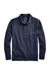 SILVER Long Sleeve Polo