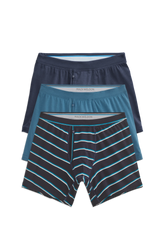 3-Pack SILVER Boxer Briefs