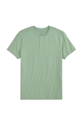 Pima Short Sleeve Henley