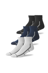 3-Pack AIRKNITˣ High Ankle Socks