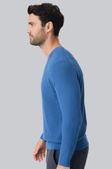 Tech Linen Long Sleeve Crew
