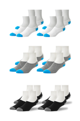 6-Pack Everyday No Show Sock