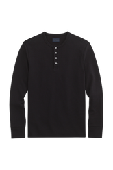WARMKNIT Waffle Long Sleeve Henley
