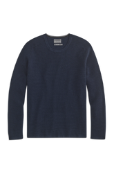 Tech Merino Waffle Crew Neck Sweater
