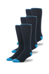 3-Pack Everyday Extended Crew Socks