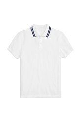 SILVER Pique Polo