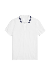 SILVER Pique Polo