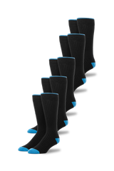 5-Pack Everyday Extended Crew Socks