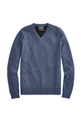 Tech Cashmere V-Neck Sweater