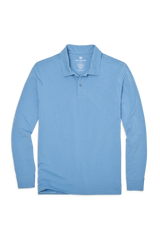 SILVER Long Sleeve Polo