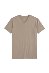 SILVER V-Neck T-Shirt