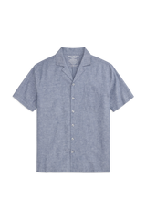 Tech Linen Camp Shirt