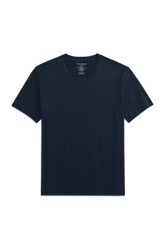 Linen Jersey Crew Neck T-Shirt