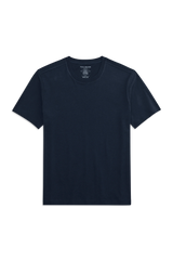 Linen Jersey Crew Neck T-Shirt