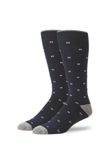SILVER Extended Crew Dress Sock