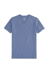 SILVER V-Neck T-Shirt