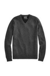 Tech Cashmere V-Neck Sweater