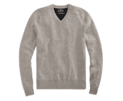 Tech Cashmere V-Neck Sweater