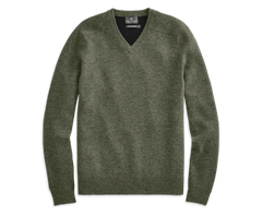Tech Cashmere V-Neck Sweater