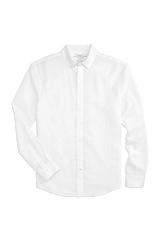 Tech Linen Button Up