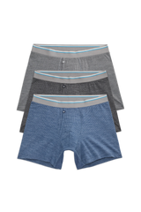 3-Pack AIRKNITˣ Boxer Briefs - With Fly