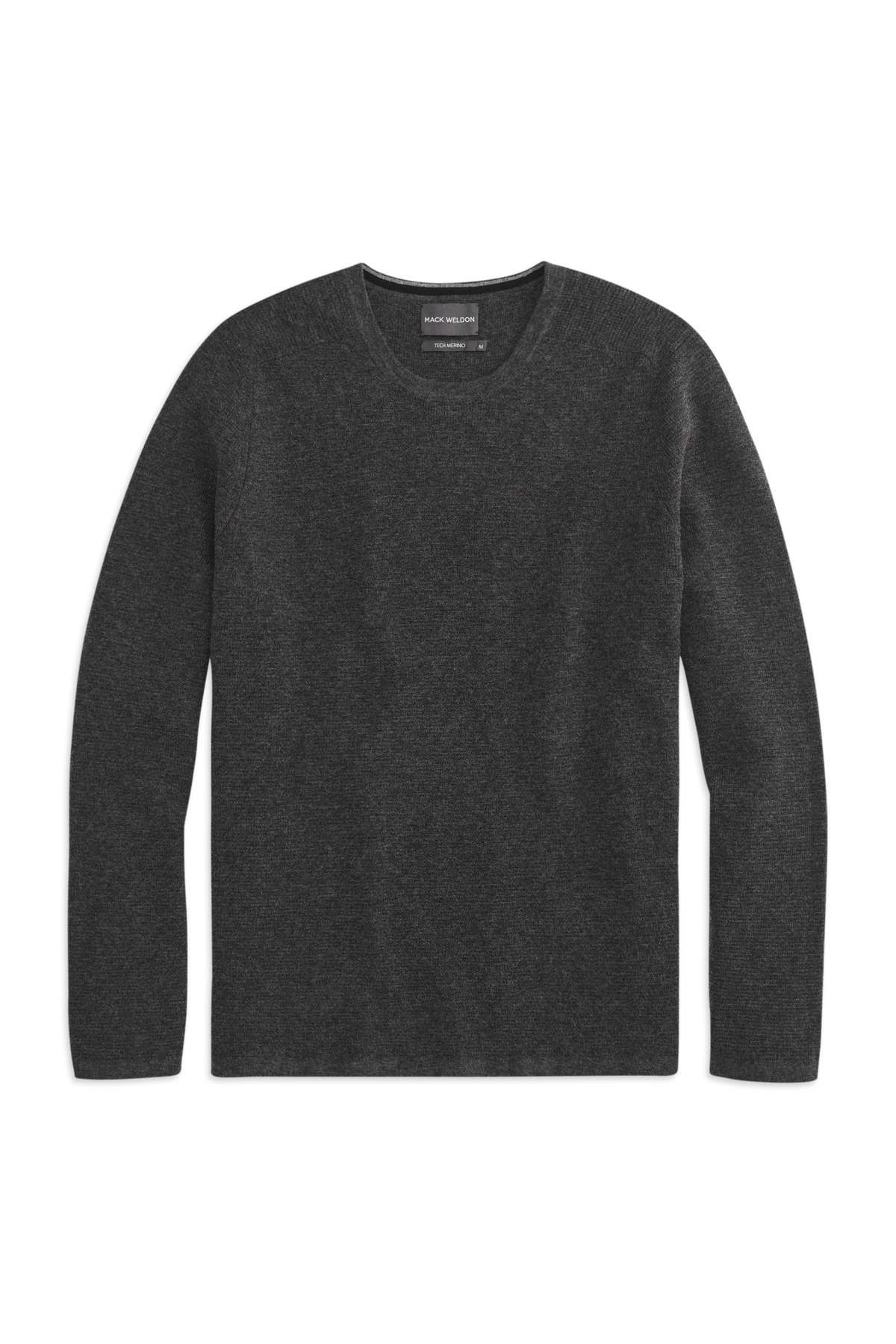 Tech Merino Waffle Crew Neck Sweater