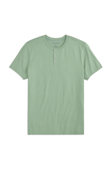 Pima Short Sleeve Henley