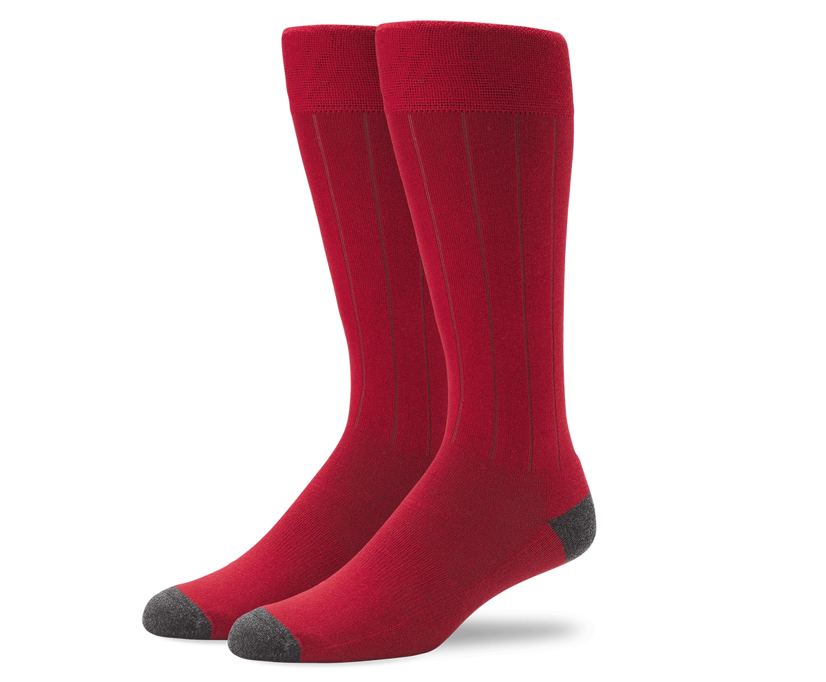 SILVER Extended Crew Dress Sock