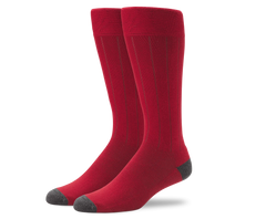 SILVER Extended Crew Dress Sock