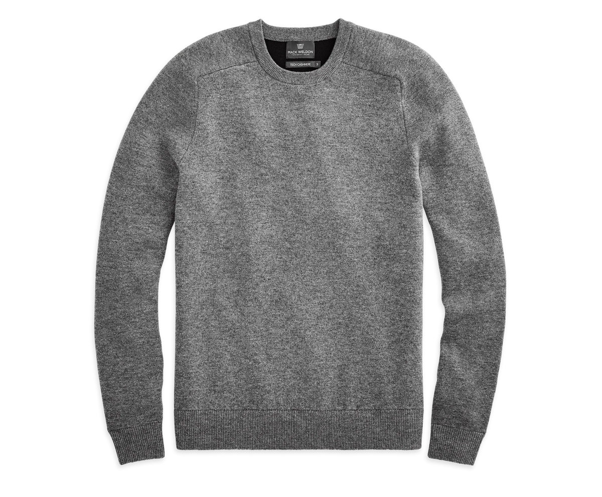 Tech Cashmere Crew Neck Sweater