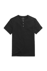 Pima Short Sleeve Henley