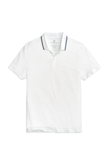SILVER Pique Polo