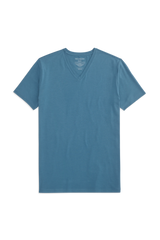 SILVER V-Neck T-Shirt