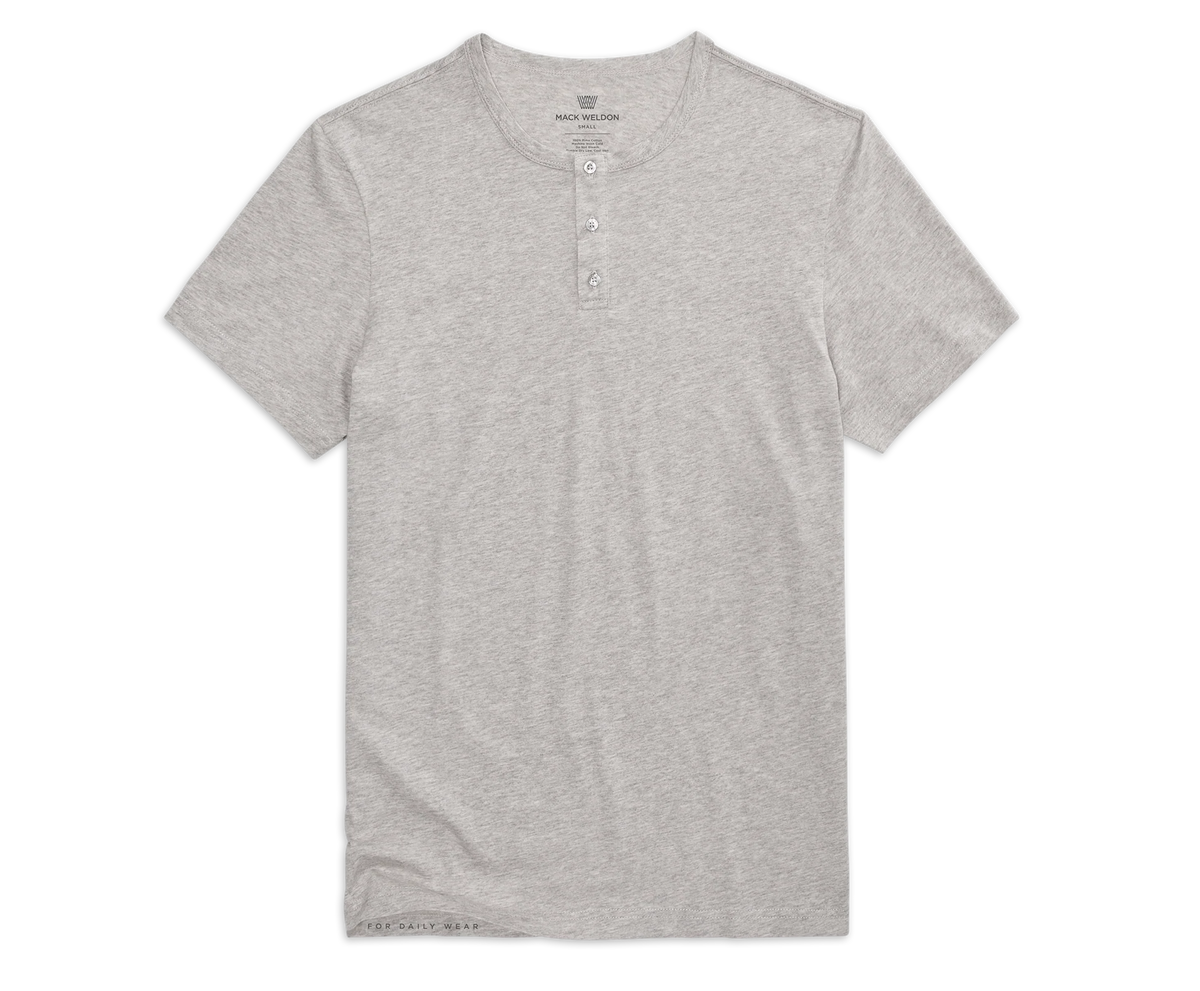 Pima Short Sleeve Henley