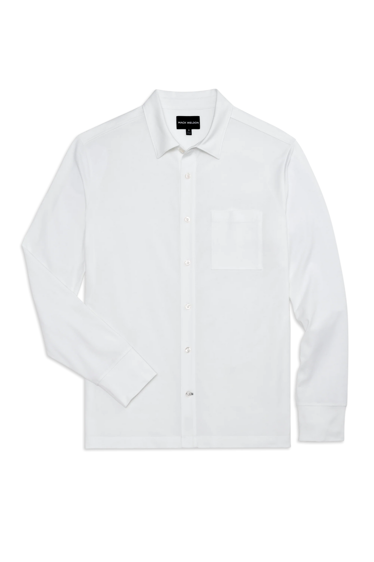 SILVER Jersey Button Up