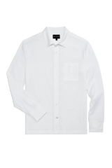 SILVER Jersey Button Up