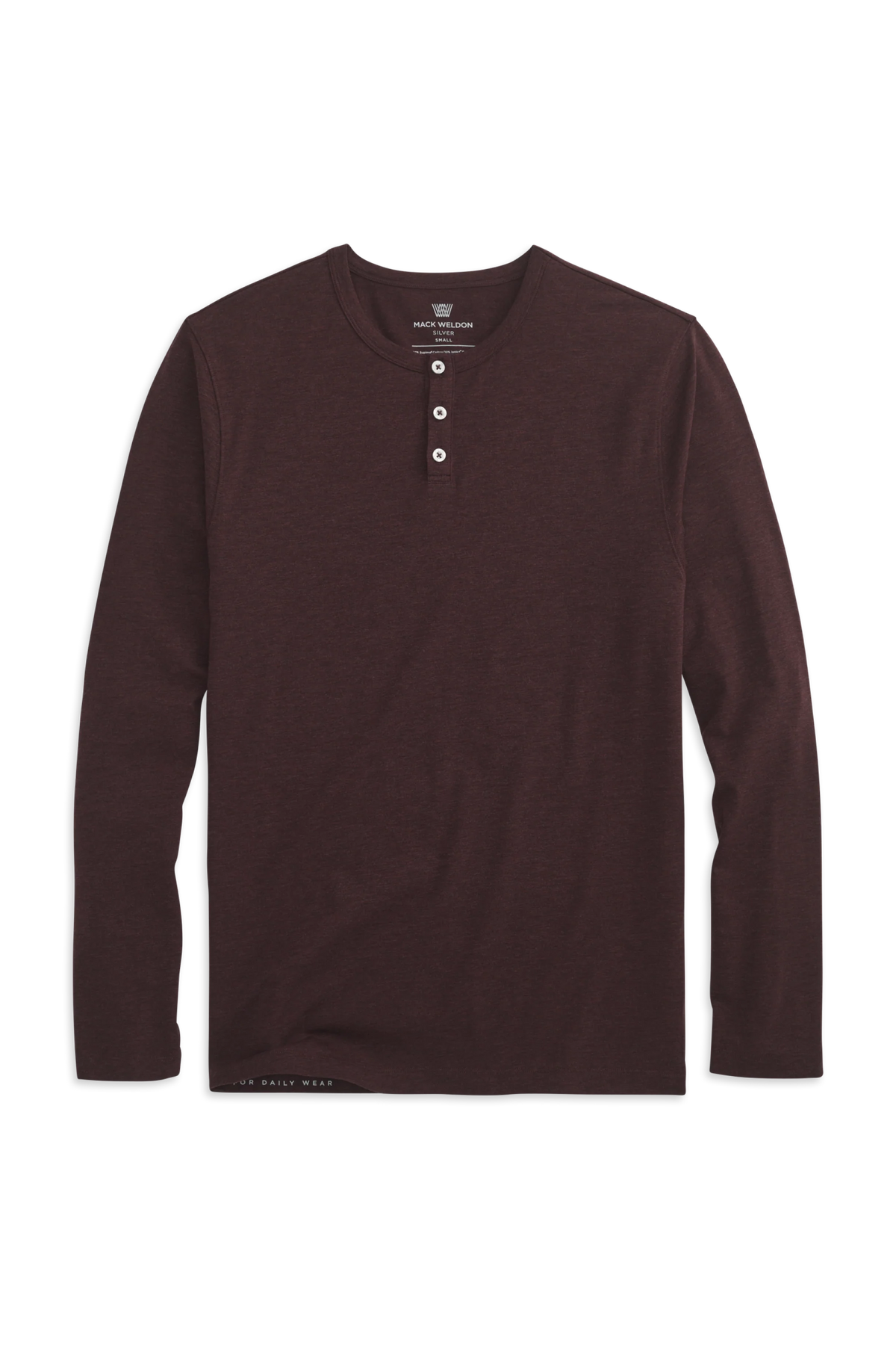 SILVER Long Sleeve Henley