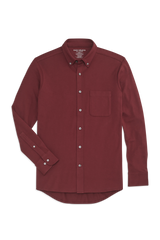 SILVER Pique Button Up