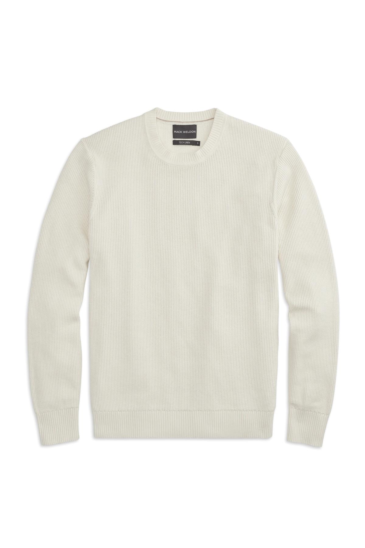 Tech Linen Long Sleeve Crew