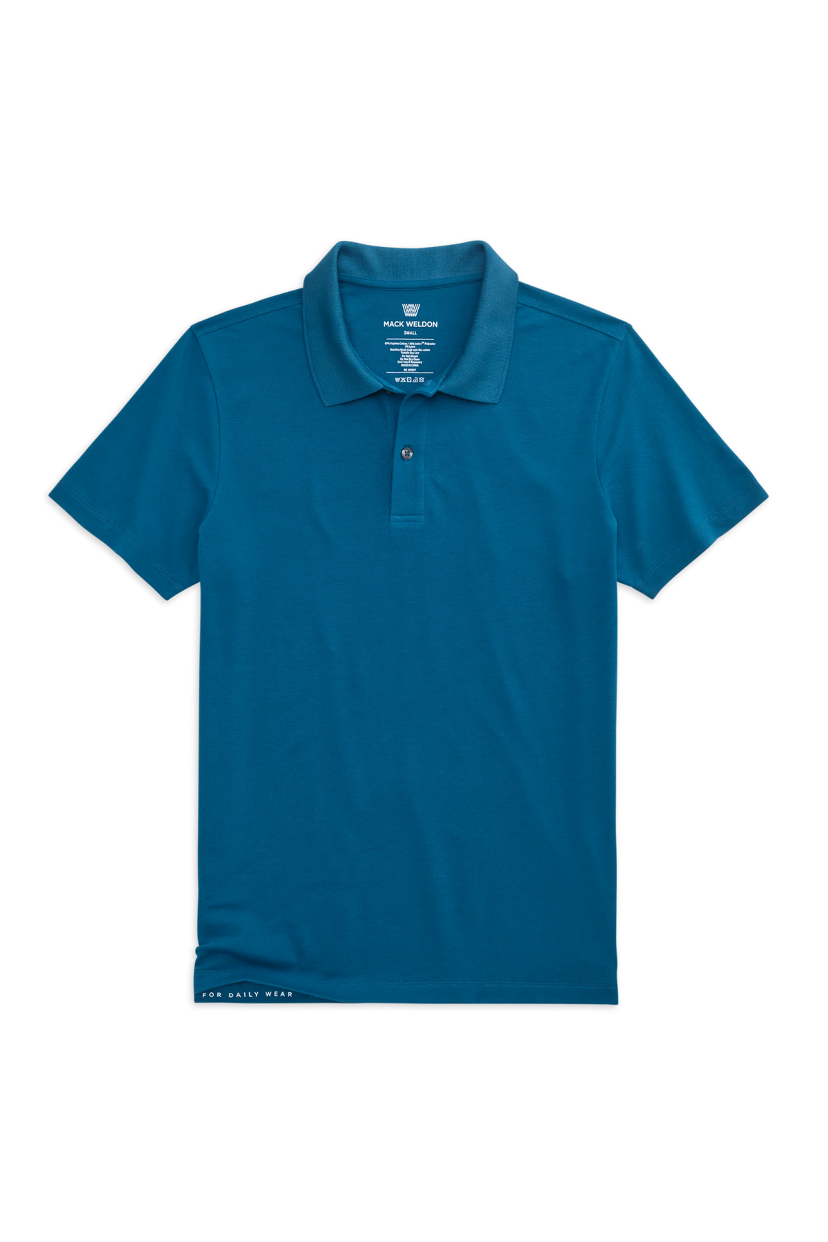 SILVER Pique Polo