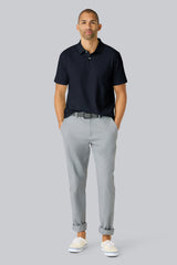 Linen Jersey Polo