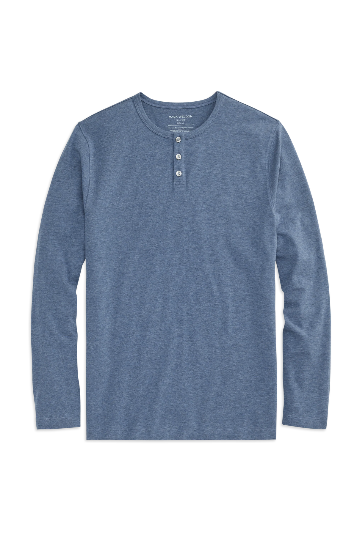 SILVER Long Sleeve Henley