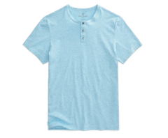 Pima Short Sleeve Henley