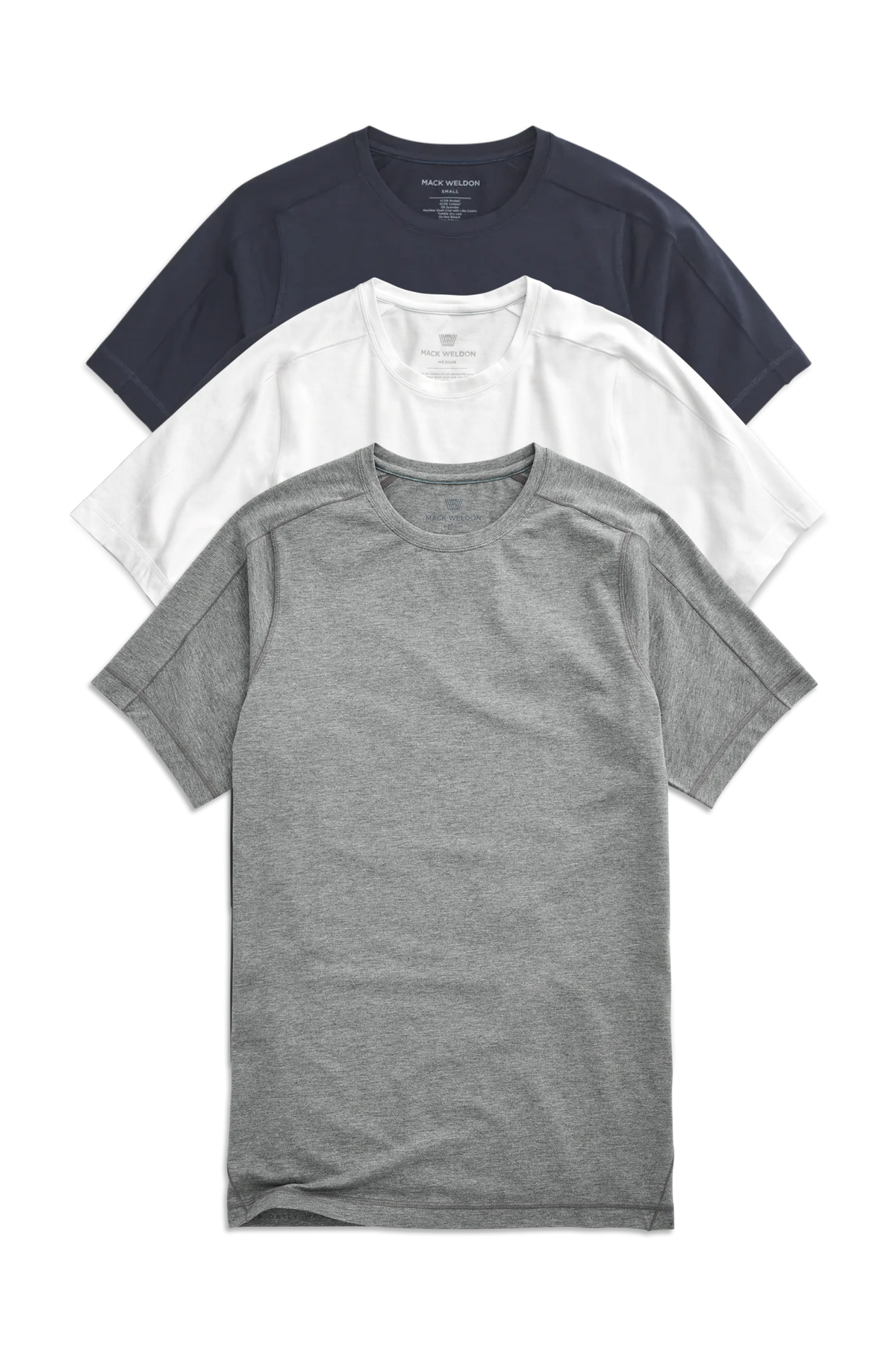 3-Pack 18-Hour Jersey Crew Neck Undershirt