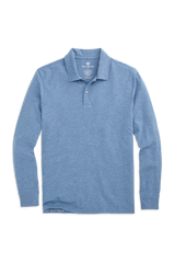 SILVER Long Sleeve Polo