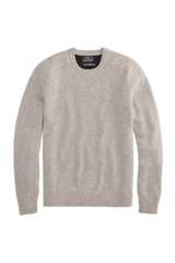 Tech Cashmere Crew Neck Sweater