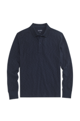 Heavyweight Slub Long Sleeve Polo