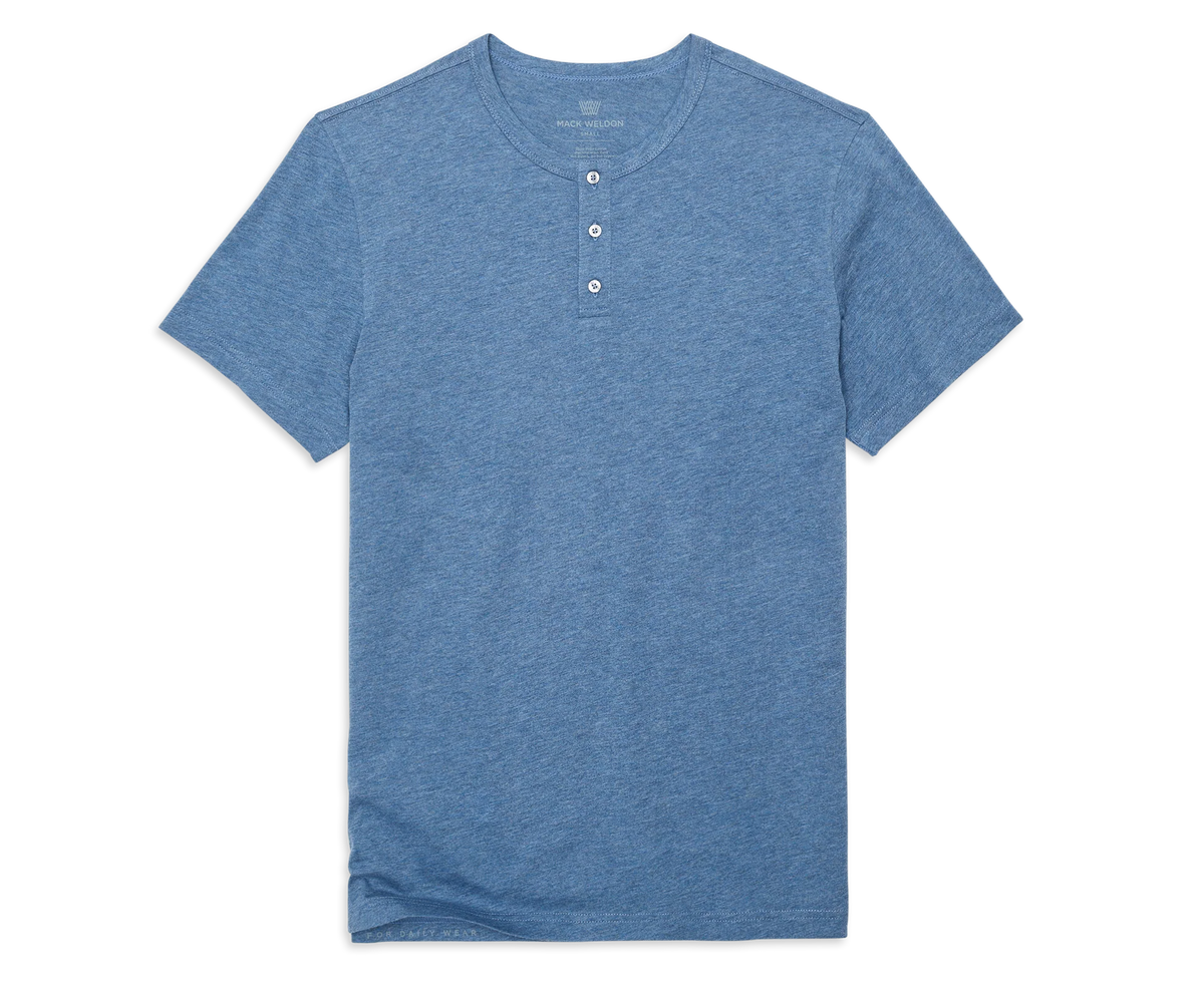 Pima Short Sleeve Henley